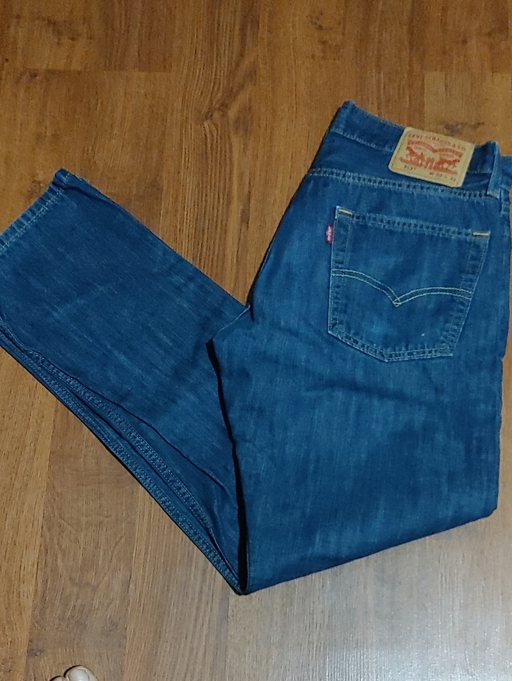 Levi's Blue Straight-Leg Men's Jeans 32/32